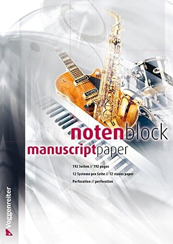 Notenblock Staff Paper/Manuscript Paper: Nothing Better