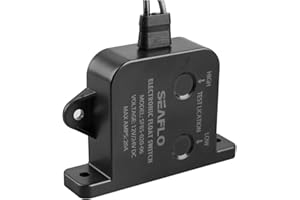 LIGHTEU®, interrupteur de cale électrique DC 12 V 20 A/24 V 10 A pour pompe de cale pompe à eau submersible, SFBS-20-06