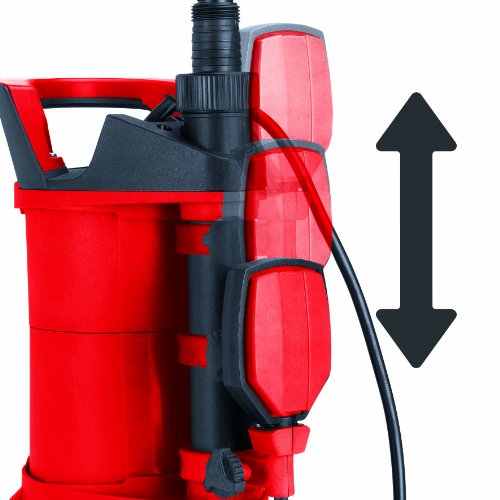 Einhell Schmutzwasserpumpe GE-DP 3925 ECO Power (390 Watt, max. 10.000 l/h, max. 6 m Förderhöhe, Fremdkörper bis 25 mm, stufenloser Schwimmerschalter) - 3