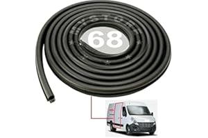 LLS Joint de porte coulissante compatible avec Ren ault Master III - Joint en caoutchouc pour porte coulissante - Joint de bus 769234730