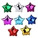 Produktbild Pixnor 8ST Helium Folie Ballons Sternform metallische Folie Ballons zufällige Farbe