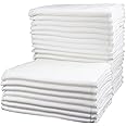 ECVV Disposable Bath Towels, (50-Count) Large Size 60 * 30CM Guest Hair Towels, Bathroom Shower Body Towel for Travel, Hotel, Trip, Camping, Beauty Salons Spa Use Absorbent Quick Dry, White