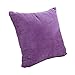 THG Soft Corduroy Pillow cover Cushion covers Non-core(Purple)