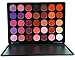 Sleek Glitter Eyeshadows Plaette, Lover Bar 35 Colour Pigment Highlighter Makeup Warm Matte Shimmer Earth Tone Glow Pressed Smokey Eye Shadow Pallet Make Up Brushes Set Professional Beauty Cosmetics Kit (35P)