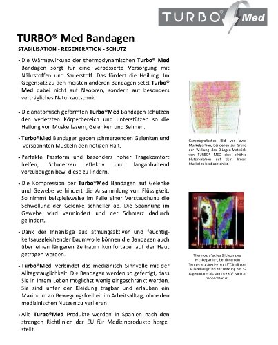 TURBO Med 3-Zonen-Stützgurt nach Bauch-OP Geburt Kaiserschnitt Liposuktion Gr. 2 TM370-2 - 8
