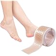 Goodern Heel Sticker Silicone Gel Tape Protector,Invisible Blister Prevention for Feet Care Sticker,Self-Adhesive Silicone Gel Anti-Wear Ankle Tape Waterproof Protector Sticker for Hand Foot Heel Toe