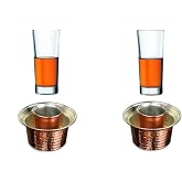 Paşabah&ccedil;e Bardak Bakır Ehlikeyf 2 Kişilik &Ouml;zel Set