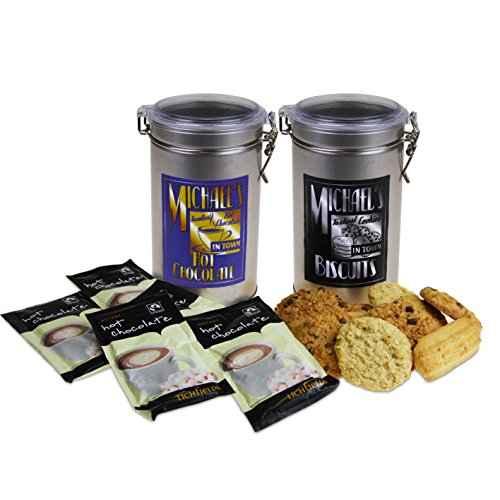 Personalised Gifts Set - Hot Chocolate and Biscuits
