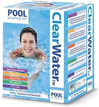 PonZE New Clearwater Swimming Pool Hot Tub Pool Starter Kit Treatment Chemicals Ch0016