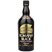 Romana Black liquorice liqueur 700ml (8005713113896)