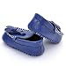 Estamico Baby Boys Tassel Moccasins Leather Infant Shoes Navy US 4