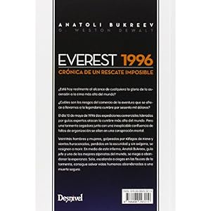 Everest 1996. Crónica de un rescate imposible (Literatura (desnivel))
