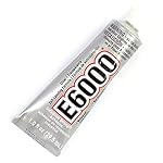 29.5ML E6000 CLEAR GLUE Adhesive Industrial Strength-Jewellery-Rhinestones Crystals - BLING YOUR SHOES WITH THIS GLUE -Also great for Decorating Ceramics Bags Purses, Scrapbooks & anything you want to add Crystals too.