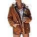 Produktbild Toasye Damen Winter Fleecejacke Winter Jacket Leather Jacket trendy Blazer Outwear Vintage Sweatshirts