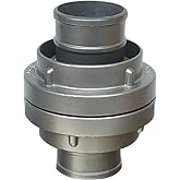 SagaSave Storz High Pressure Coupling 50mm Fire Hose Rear Nozzle Fire Truck Replacement Coupling
