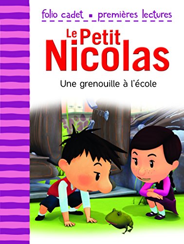 couverture de : Une grenouille &agrave; l'&eacute;cole