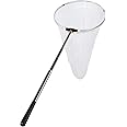 Insect and Butterfly, Telescopic Bug Catching Nets with 12 Inch Ring, Handle Extends to 59 Inches