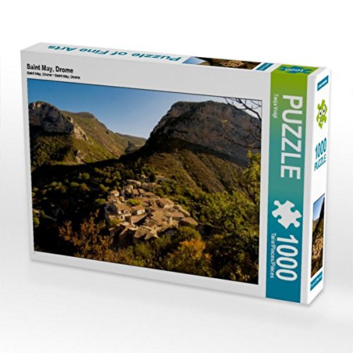 Preisvergleich Produktbild Saint May, Drome 1000 Teile Puzzle Quer