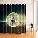Produktbild NBE Einfache und stilvolle Drucken stereoskopischen 3D-Moon Boot Badezimmer Duschvorhang Wasserdicht und Anti-schimmel Polyester Duschvorhang (Größe: 180 * 180 cm).