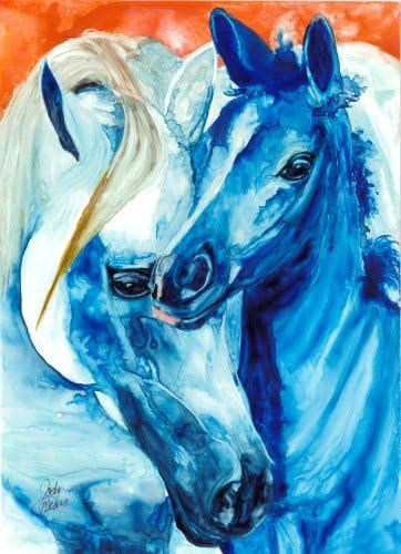 Rainbow Card Company Horse Sense Greeting Card - Champagne and Cork