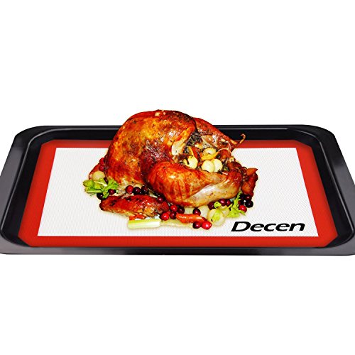 Decen Silikon Backmatte 2 Stück (Größe: 16.5″ x 11.6″) - 7