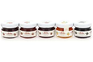 ‎DARBO Darbo Konfitüren, Marmeladen, sortiert 4 Früchte, 60 Gläser x 28 gramm