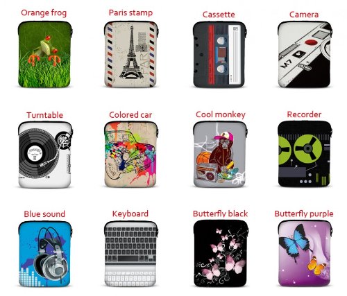 MySleeveDesign Samsung Galaxy Tab 4 3 S Sleeve Hülle für Tablets von 9,7 – 10… - 4