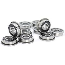 COIN35ページ F695-2RS Bearing 5x13x4mm Flanged Miniature F695-RS Deep