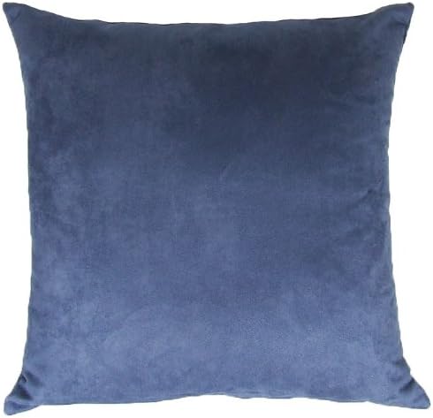 Pet n HomeFaux Suede Scatter Cushion 45cm x 45cm - Denim Blue COMPLETE WITH VALESOFT® FIBRE FILLED INNER