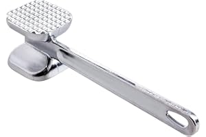 Petit attendrisseur à viande en aluminium - Outil de cuisine pour steak de bœuf et poulet