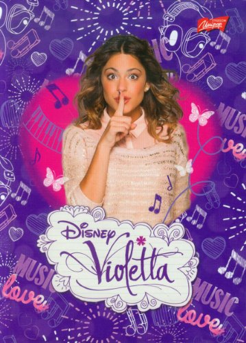 Preisvergleich Produktbild Notebook Violetta Disney A5 Hardcover Sortiment 1unit