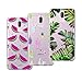 Produktbild VemMore Kompatibel für Huawei Mate 10 Lite Hülle Silikon Transparent Durchsichtig Handyhülle Ultra Dünn Schutzhülle TPU Slim Kratzfest mit Muster [3 Packs] - Grüne Blätter + Wassermelone + Kaktus