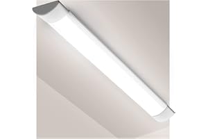 Viugreum Réglette LED 30CM, 10W Tube LED 1200LM, Plafonnier de Bureau 220V Blanc Froid 4000K, Neon Led 30CM pour Bureau, Garage,Atelier,Chambre, Salon, Salle de bain