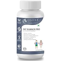 Osoaa Fat Burner with L-carnitine, Green tea Extract, Garcinia Cambogia, Caffeine & Chromium, Green Coffee Bean Extract…