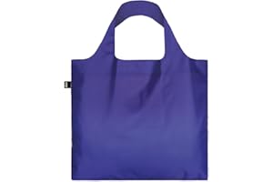 LOQI PURO Violet Einkaufstasche Tote da viaggio, 50 cm, Viola (Violet)