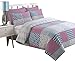 Produktbild Imperial Zimmer New 100% ägyptische Baumwolle Bettbezug t-300, Quilt, Bettbezug-Set, 4-teilig Baumwolle Bett Komplett Set Inc 2 Kissen mit Spannbetttuch, 905-pink, Super King