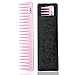 xnicx 601 Pink Wide Tooth Comb 180? Heat Resistant Detangling comb Wide Comb Detangler Hair Comb for long wet hair curly hair comb