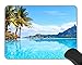 Produktbild YISUMEI 40x60 cm Gaming Mauspad Office Computer Mouse Pad Mond Zeige Bora Bora Französisch Polynesien