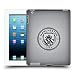 Produktbild Offizielle Manchester City Man City FC Mosaik scwharz farbig Abzeichen Pixels Ruckseite Hülle für Apple iPad 3 / 4