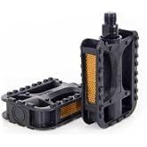 2'li Bisiklet Pedalı Reflekt&ouml;rl&uuml; 9-7 cm Pedal Bisiklet Sağ Sol Bilyeli Pedal Takımı