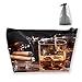 Produktbild Kosmetiktasche Kosmetik Whisky Zigarren Alkohol Tragbare Kosmetiktasche Mobile Trapez Aufbewahrungstasche