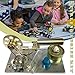 Price comparison product image Dream-cool Stirling Engine DIY Kits Engine Model Electric Generator Fun Stirling Engine Kit Educational Model Toys Teaching Tool Kids Gift Grey
