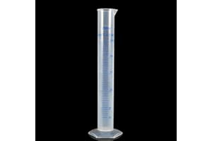 KUULEYN Messzylinder, Kunststoff-Messzylinder, Messzylinder Glas 250ml, Labormesswerkzeug, Messzylinder Glas 250ml Kunststoff-Messzylinder Cylinder