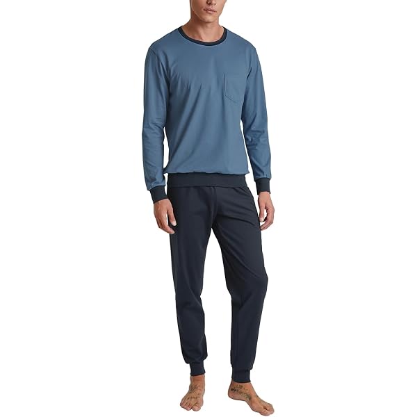 CALIDA Relax Comfy Ensemble De Pijama, Dark Sapphire, 52 Homme