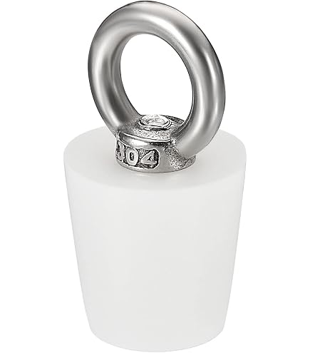 Lot De 10 Bouchons En Caoutchouc Plein 4# Et 5# – Bouchons De Laboratoire Étanches, Résistants Chimie Et Température Pour Tubes Et Bouteilles