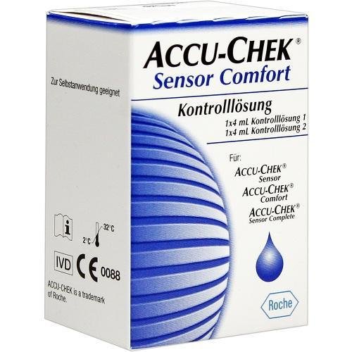 Roche accu-chek Sensor Comfort control 2x 4ml (4015630007769)