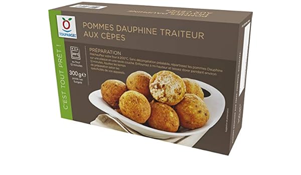 Pommes Dauphine Traiteur Aux Cepes Surgelees 300 G Amazon Fr