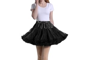 Tmade Damen Tüll Petticoat Tutu Party Mehrschichtiger Puffy Cosplay Rock