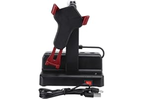 TNFEEON Agitador De Teléfono Móvil Podómetro De Teléfono Móvil Automáticamente Contador De Pasos De Oscilación Izquierda Derecha 6,1 X 4,6 Pulgadas (Rojo Oscuro)