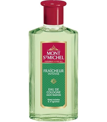 Lot De 2 X 250 Ml Eau De Cologne Mont St Michel – Ambrée Authentique